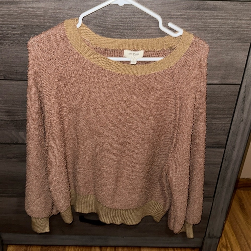 Umgee brown sweater!🤎
